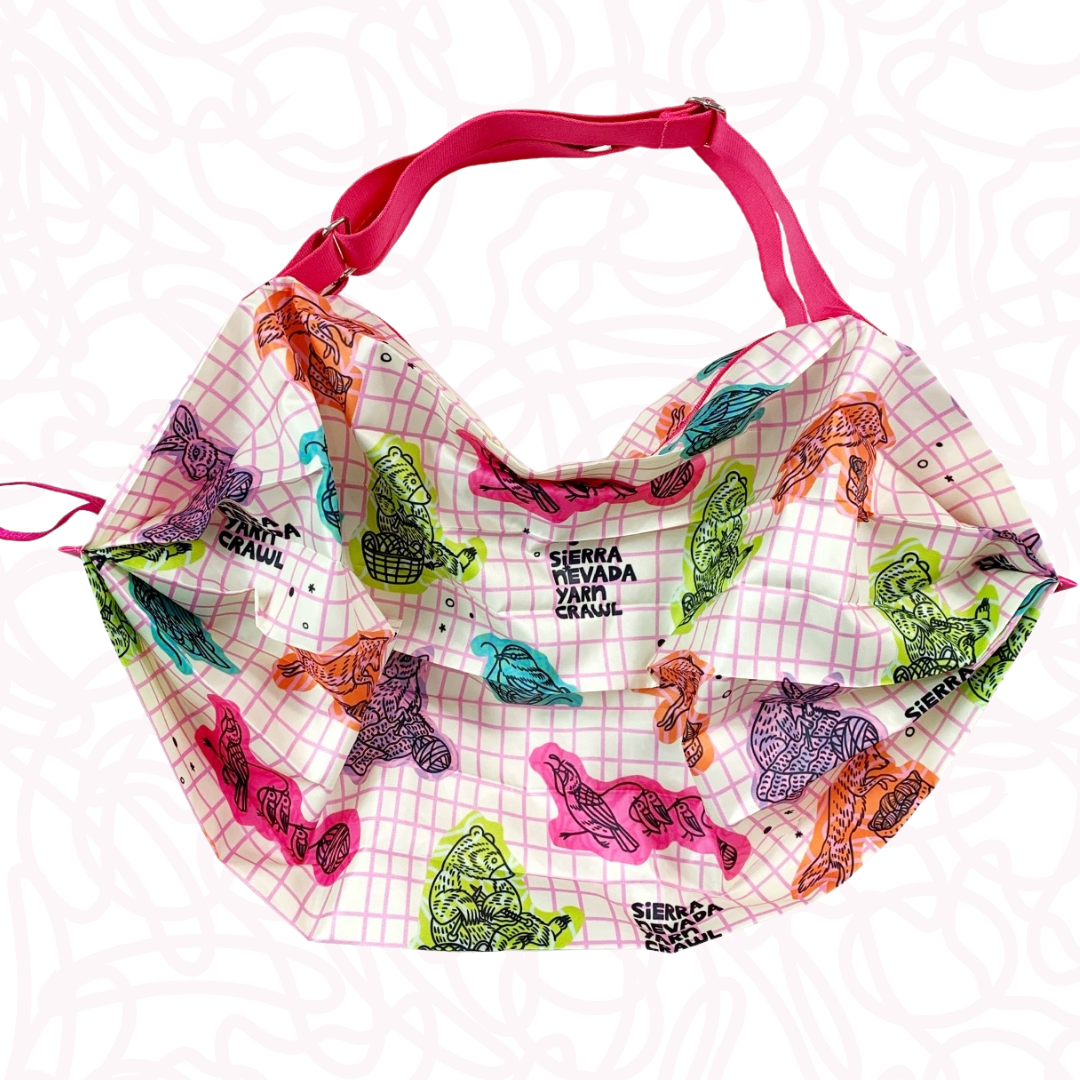 PREORDER - 2026 Sierra Nevada Yarn Crawl Nylon Duffle Bag
