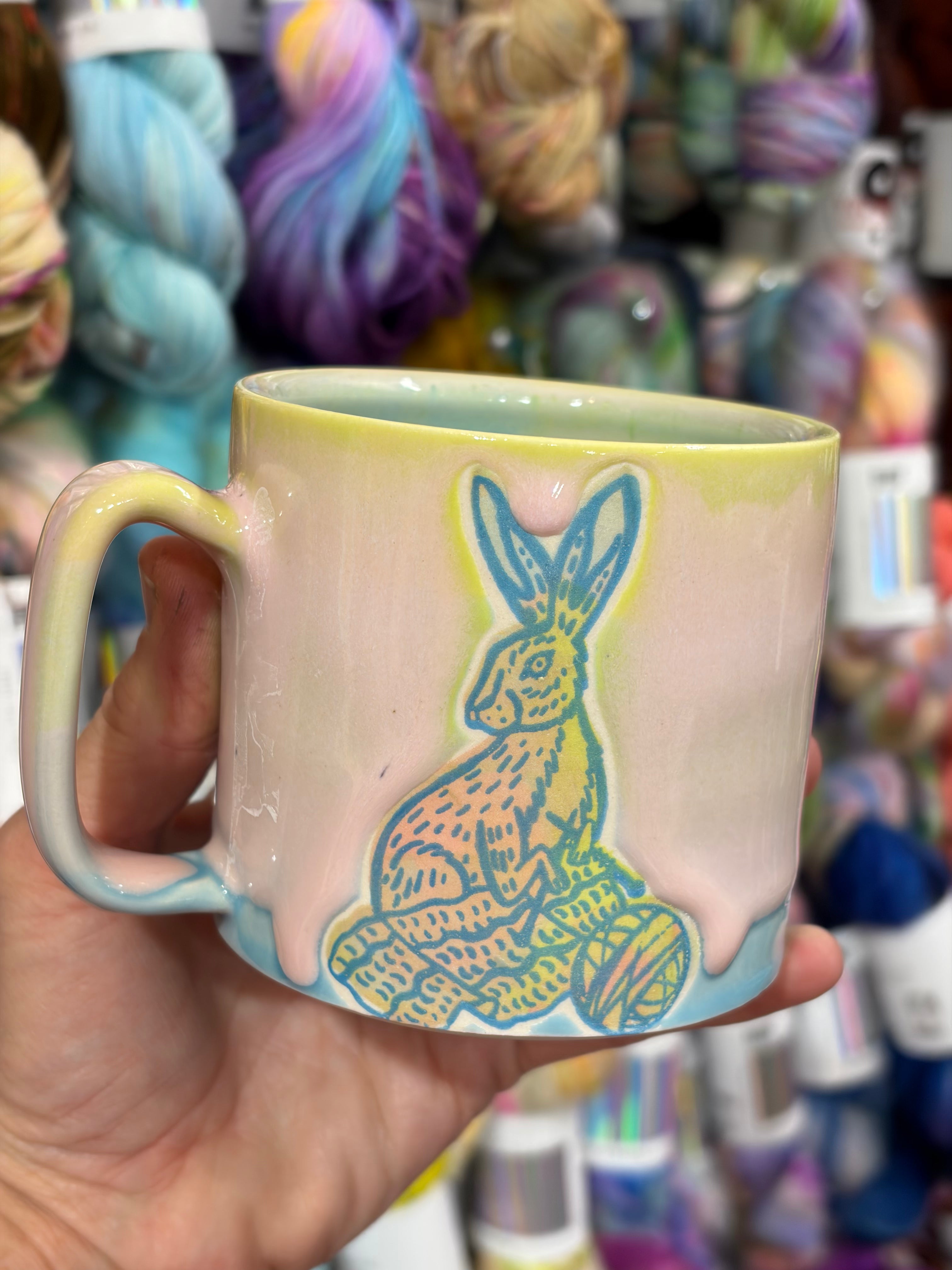 Custom Sierra Nevada Yarn Crawl Ceramic Mugs