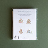 gingerbread watercolor